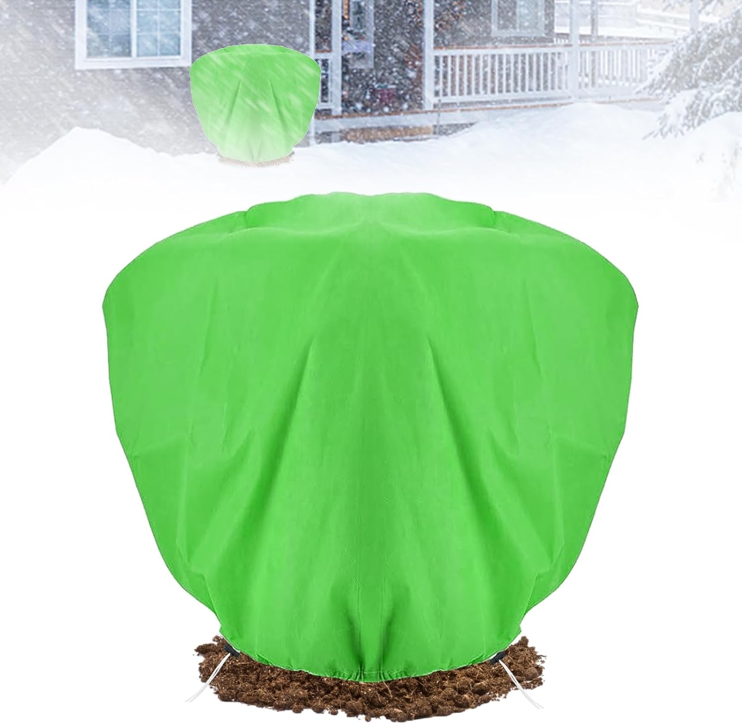 Plant Cover Freeze Protection 10ft Dia. Round Thickened