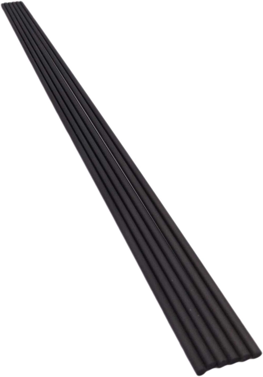 6pcs Diameter 3mm Long 13 inch Carbon Fiber Rods Pole