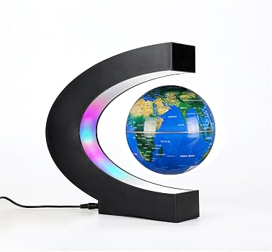 Personalized Magnetic Levitation Globe with LED Light Anti Gravity Floating Constellation Globe Cool Birthday Gift for Men Boys Boss Kids Office Home Desk Gadget Decor