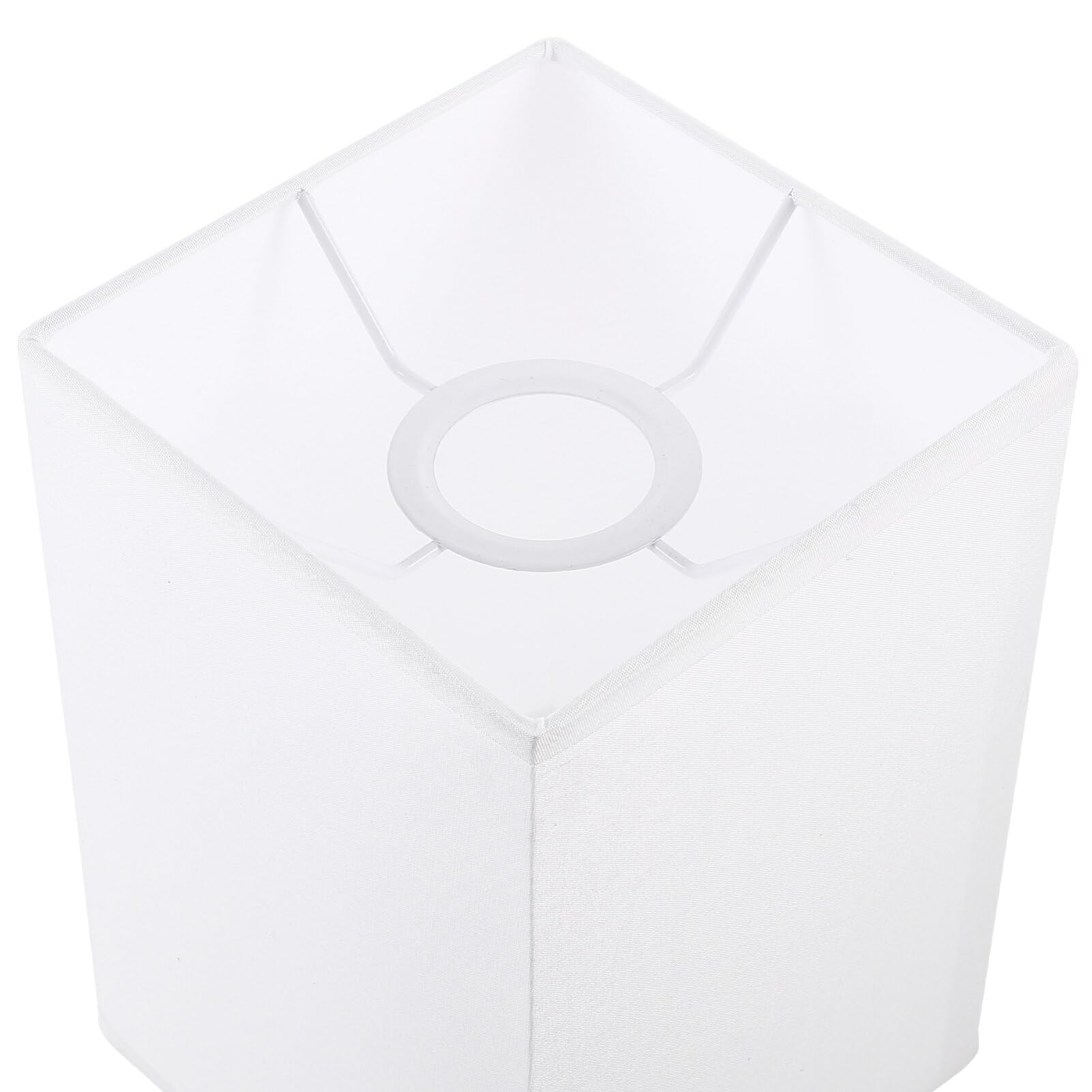 Abat-jour Carré en Fer pour Lampe E27, Style Simple et Élégant