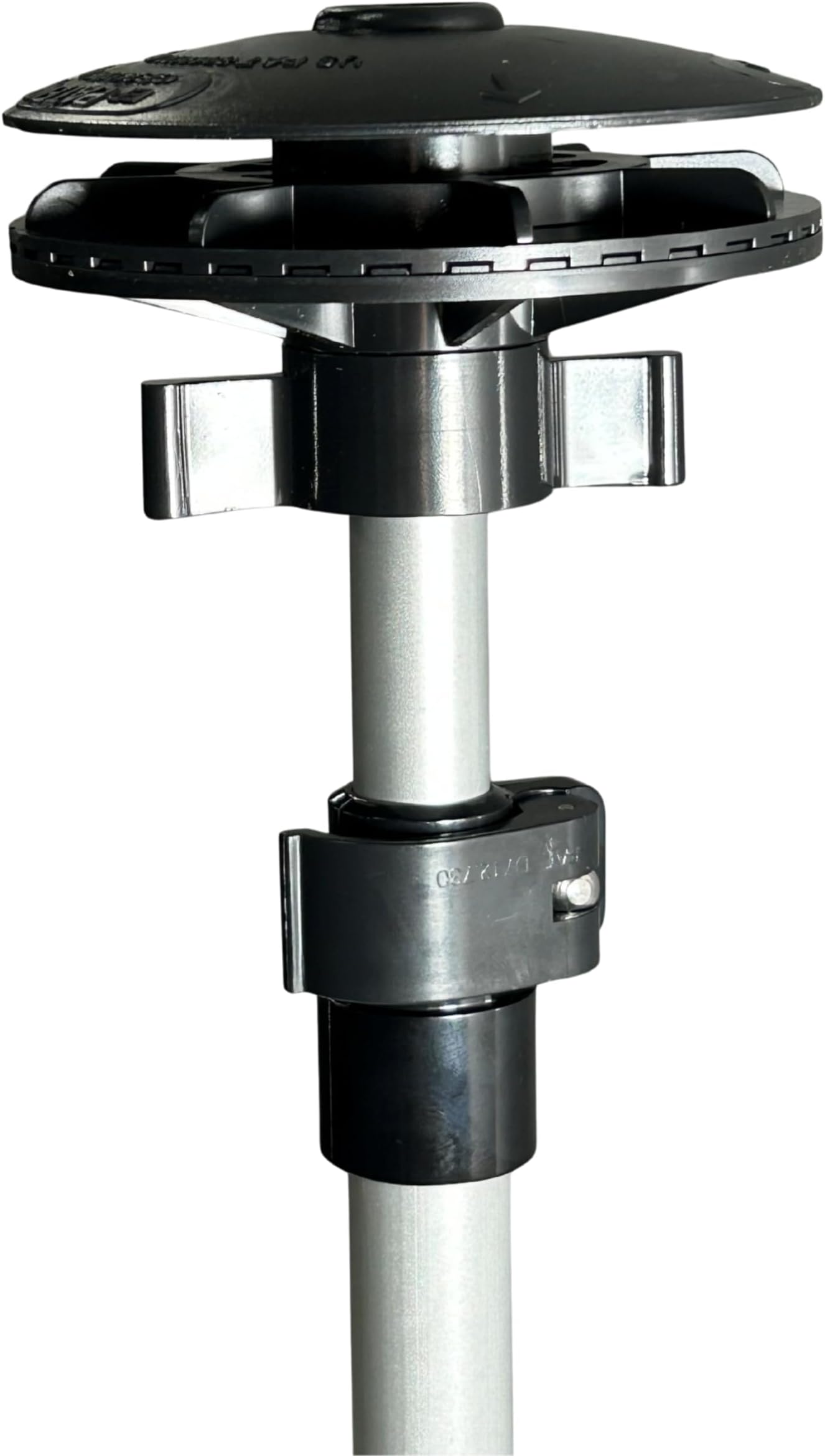 Boat Cover Venting System with Boat Vent 2 - Aluminum Support Pole Extends 39 Inches to 70 Inches - Swivel Pole Base - Patented Flip-Lock - Vents Heat and Moisture - Easy Install