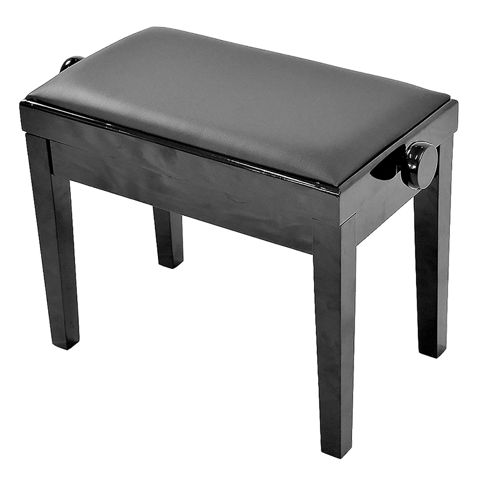 Sgabello per Pianoforte, Tavolo da toeletta, Sgabello Regolabile per Pianoforte, Singolo Sgabello sollevabile, Imbottito in Morbida Pelle PU