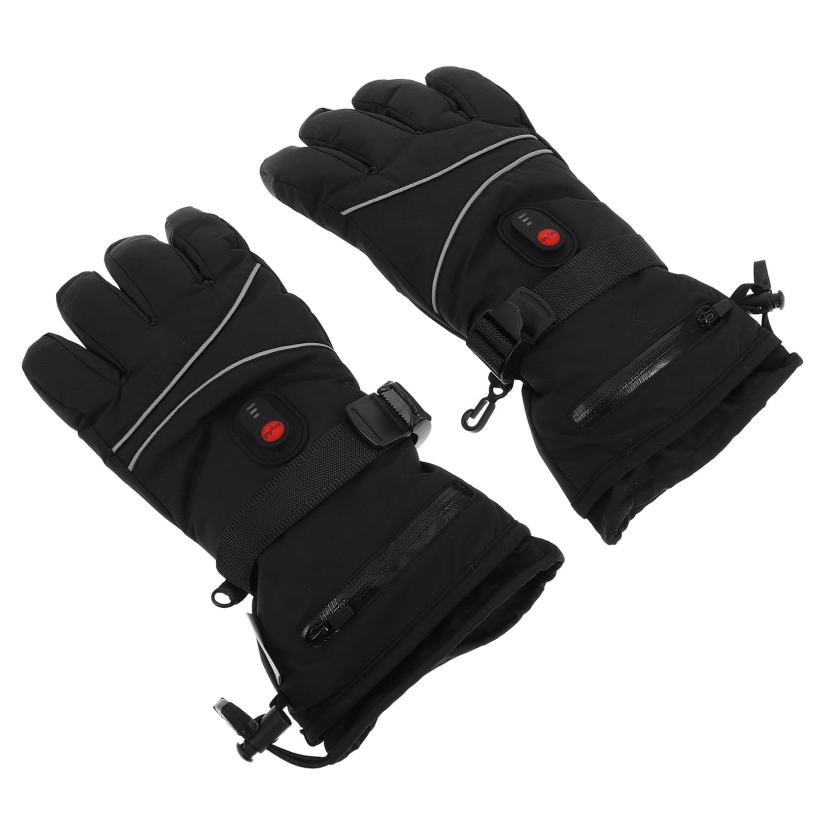Mobestech Guanti Termici Riscaldati Elettrici Scaldamani Ricaricabili Funzionalità Touch Screen per Sport Invernali e Lavori all Aperto Calore Completo delle Dita