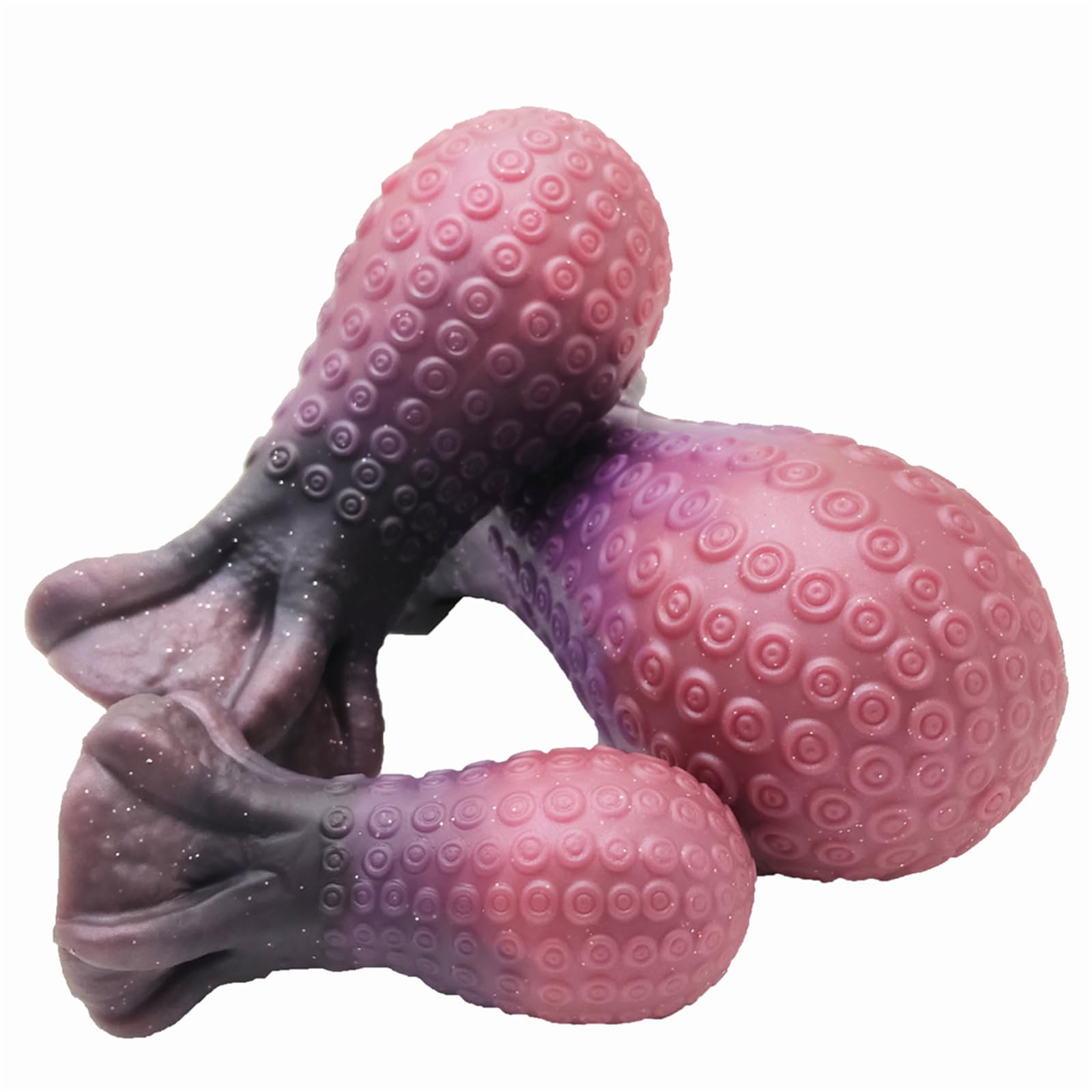 Enorme Plug Anale Polpo Tentacolo Silicone Perle Anali Grande Plug Anale Grande Diametro Spesso Dilatatore Anale Dildo Anale Giocattoli Sessuali for Uomini Donne(L)