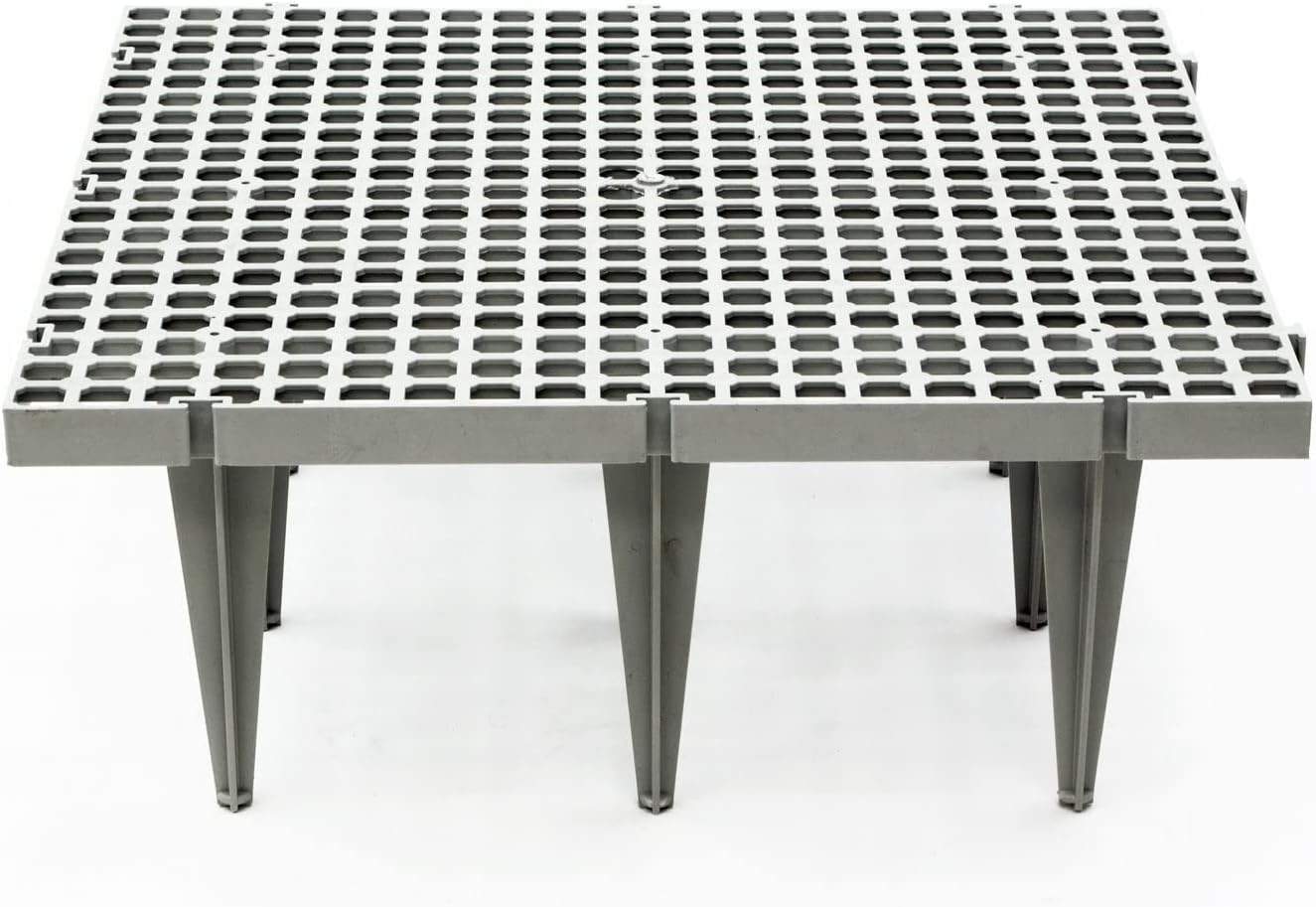 Hatching Time Slat Flooring (Hole: Small, Leg: Medium), Easy to Clean, Durable Plastic, Broiler Pen Floor, Game Bird Flooring, Poultry System, Plastic Slat Floor