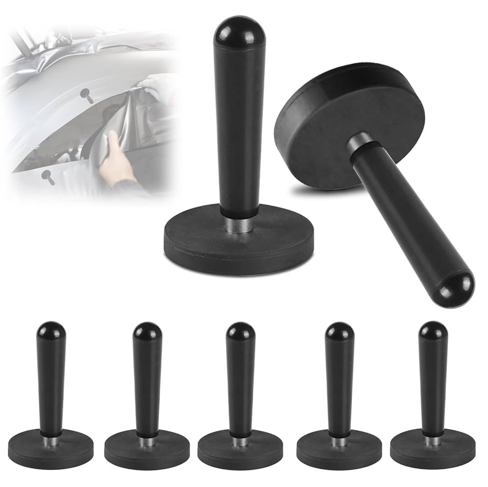 Aimants Montage Voiture LEKEFETO - Lot De 8, Pour Wrapping, Film, Protection Surfaces