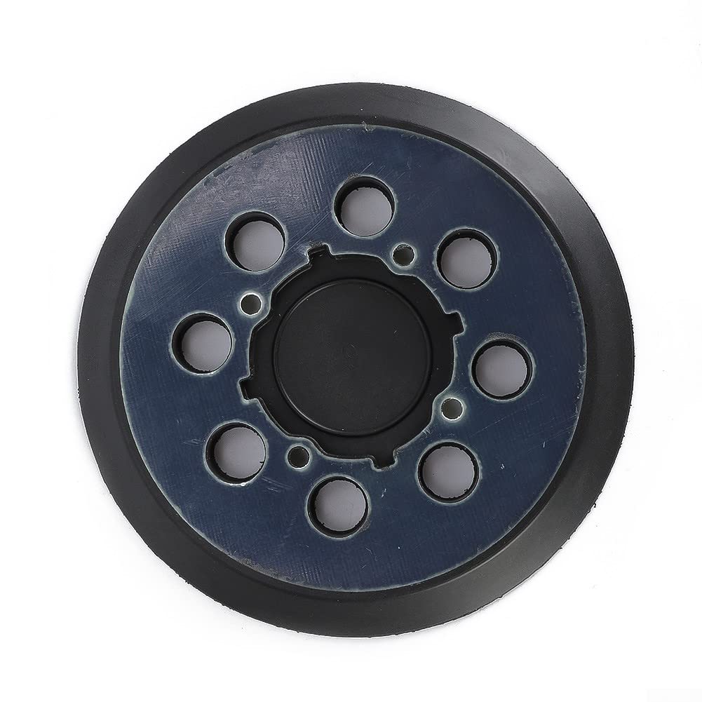 Lot De 3 Patins De Ponçage 8 Trous 125 Mm – Compatible DeWalt DWE6423, DWE6421, DCW210B – Qualité Premium Bleu