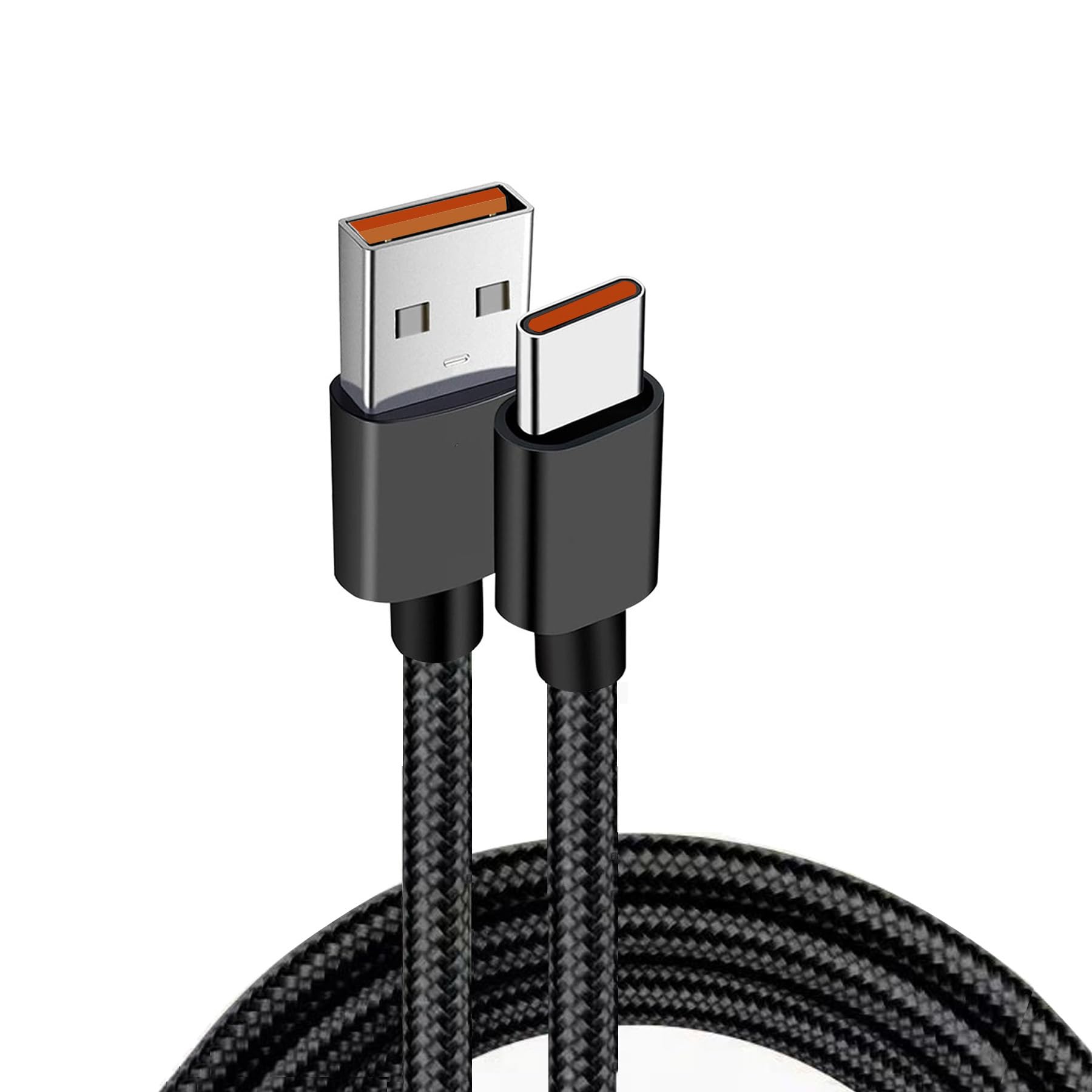 Cavo di ricarica con spazzola elettrica USB-C per Leebein, YKYI, Highyes, Yesayce, TUYU, Momk Spin Scrubber elettrico, cavo di ricarica | Cavo di ricarica veloce in nylon intrecciato da 1,9 m