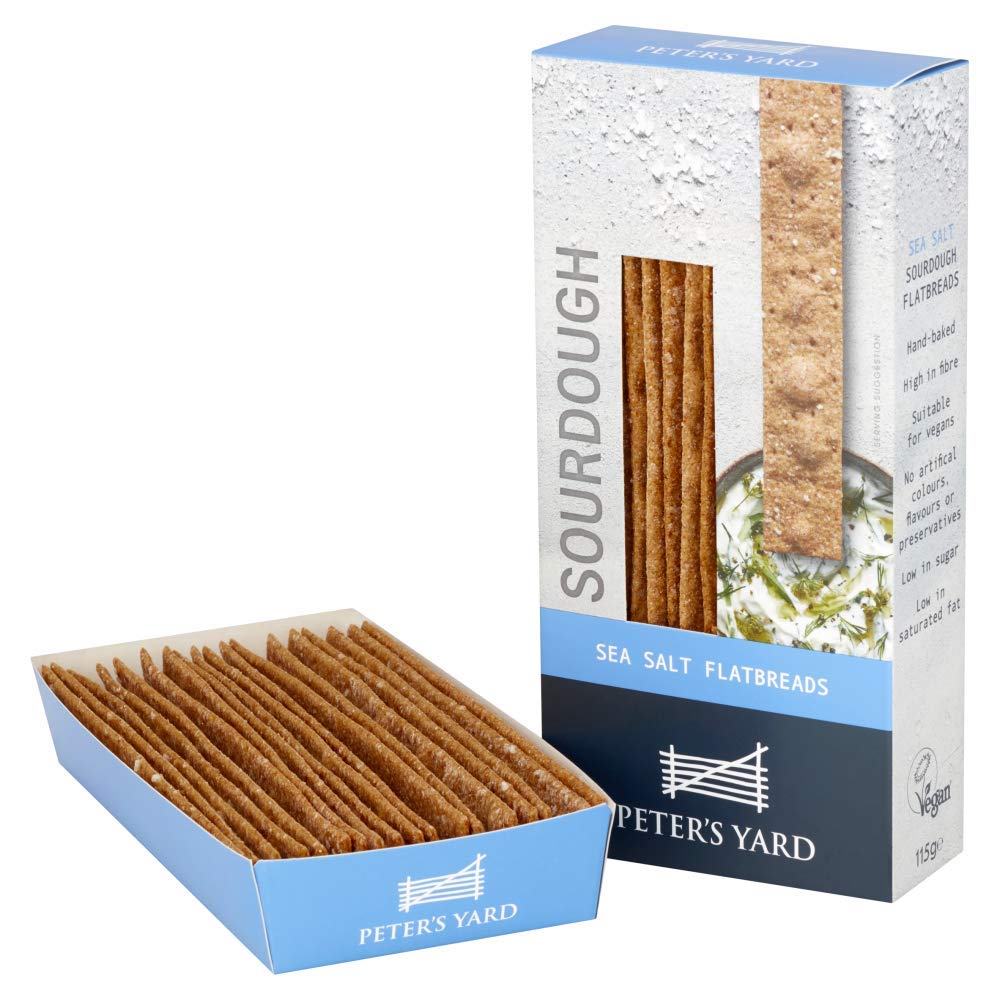Peter's Yard Sól morska Flatbread, 115 g