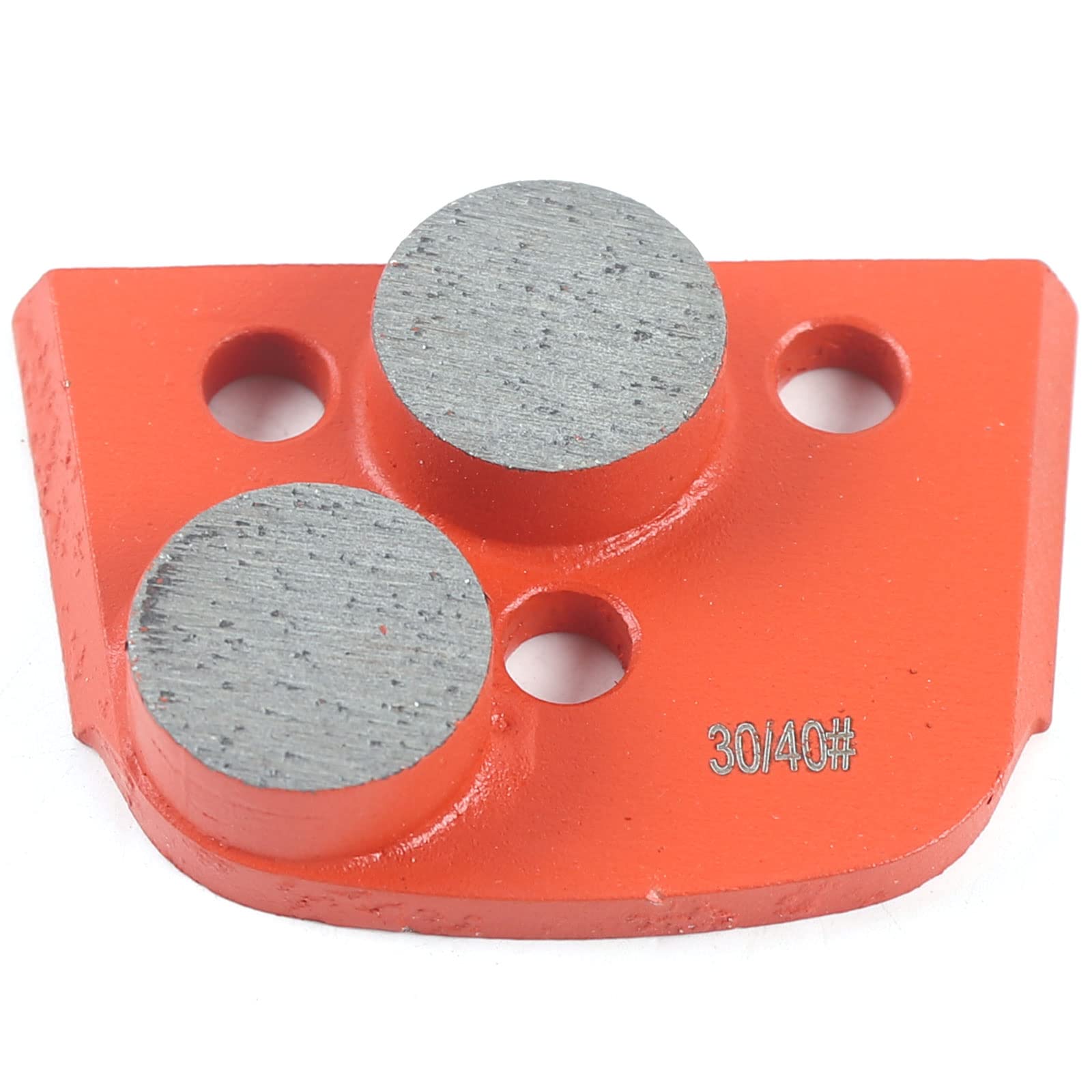Herramientas, 9 Discos de Pulido de Diamante Trapezoidal para hormigón, Almohadillas para pulir Pisos, Grano 30/40#, Discos de Pulido de Diamante de unión Media para hormigón.