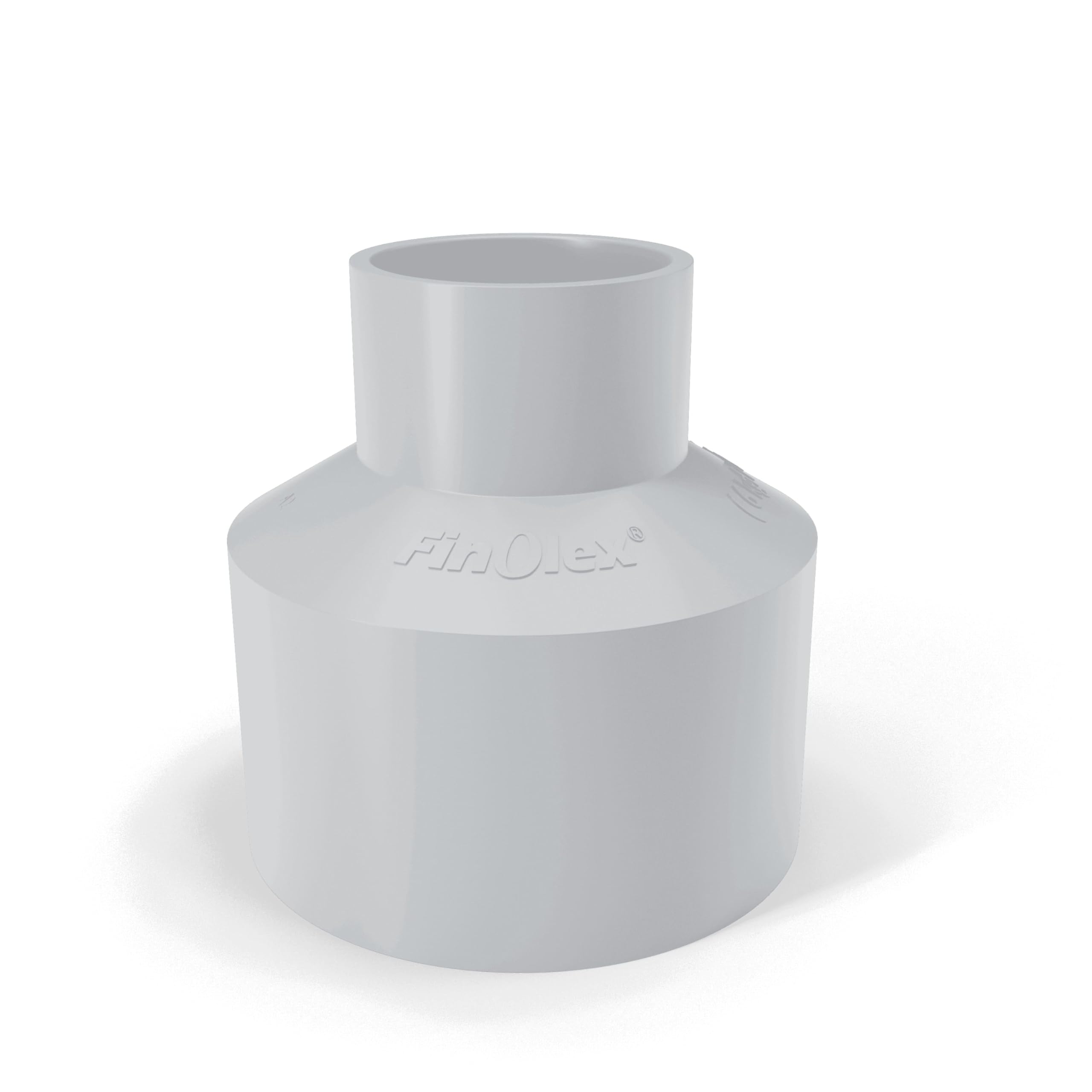 PVC Pipe Reducer Fitting, Grey, Plumbing Reducer, Industrial Grade (6 KG, 63MM X 32MM) (2" by 1")-image-11