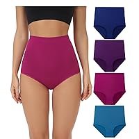 wirarpa Mutande Donna Cotone Vita Super Alta Slip Donna Mutantina Elastiche Culotte