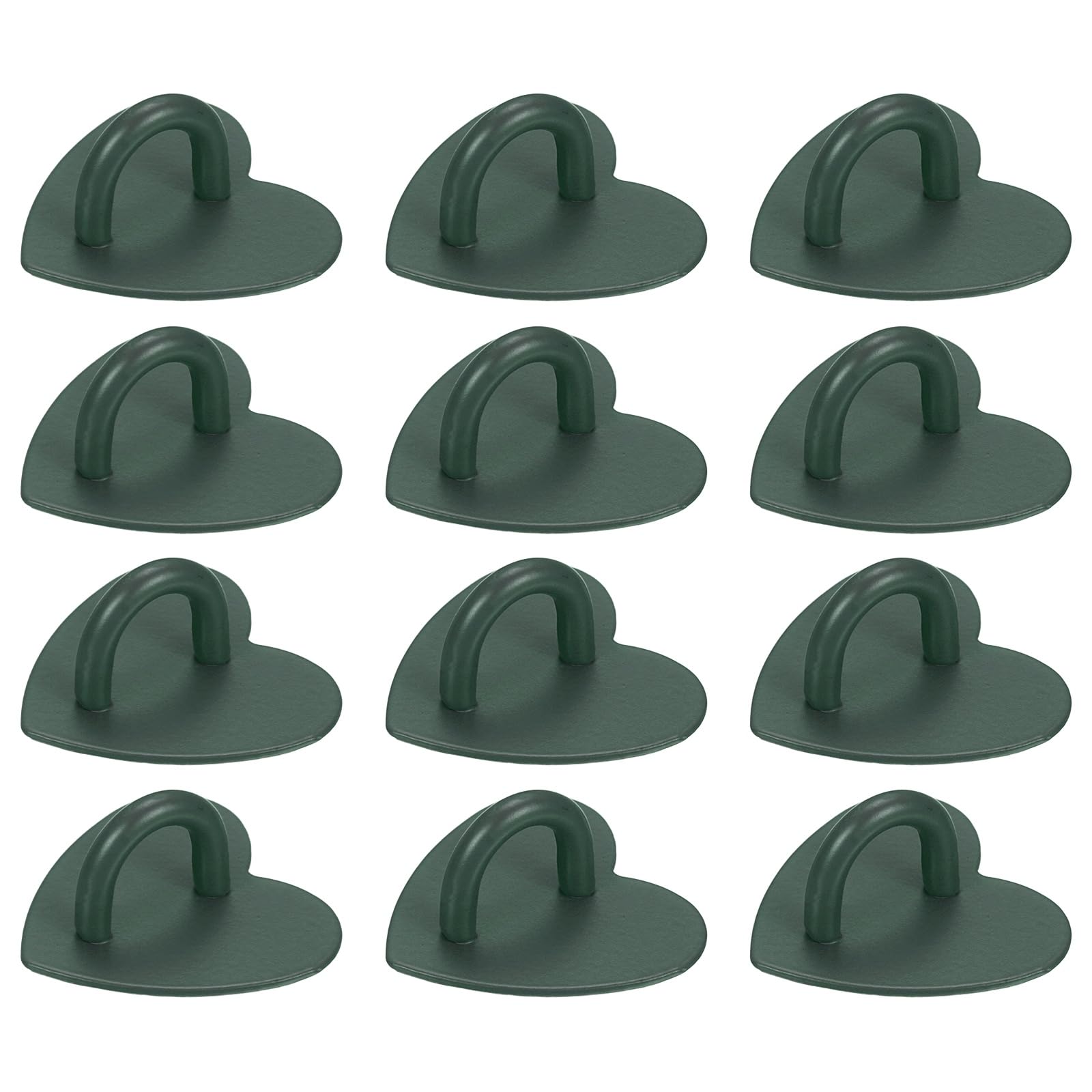 Anillo charm para teléfonos PATIKIL de aleación robusta verde oscuro 7