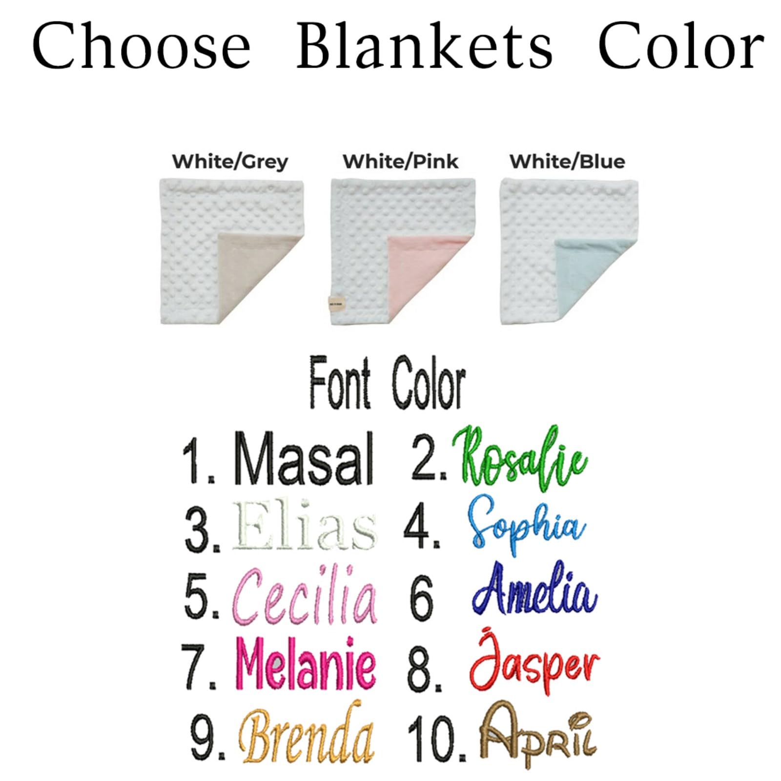 Manta bebe personalizada,mantas bebes recien nacidos,regalos personalizados bebe,mantas bebe personalizadas,bordados para bebes (150 * 200cm/59 * 79in)