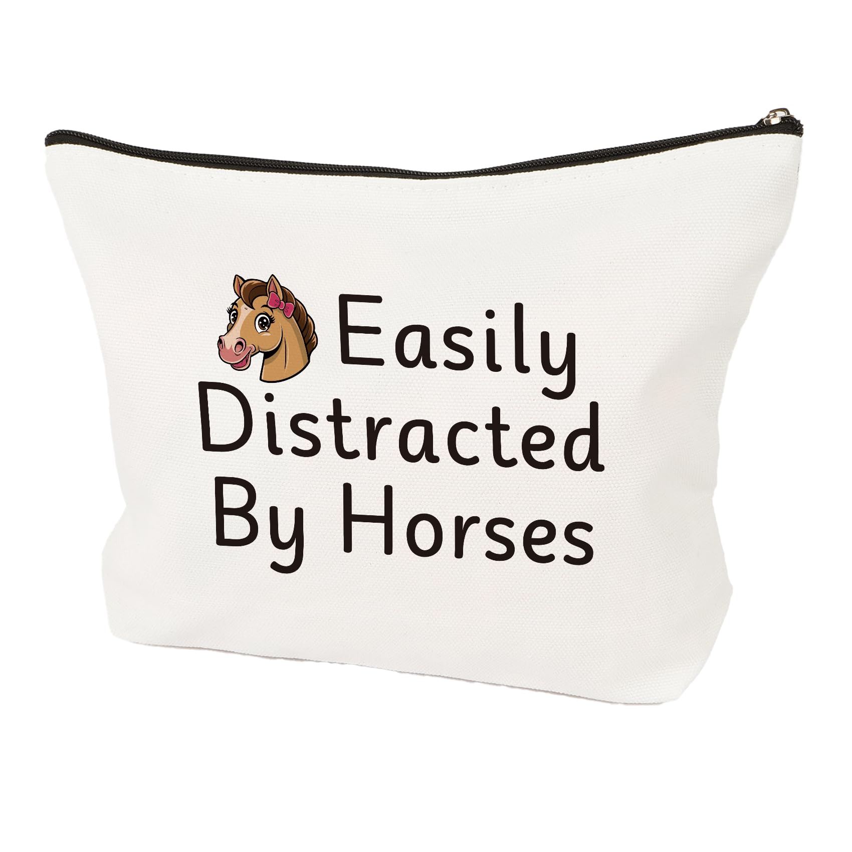 Horse Gifts for Girls Women Horse Lover Gifts Makeup Bag Toiletry Bags Cowgirl Accessories for Women Equestrian Horse Gift Horse Pencil Case