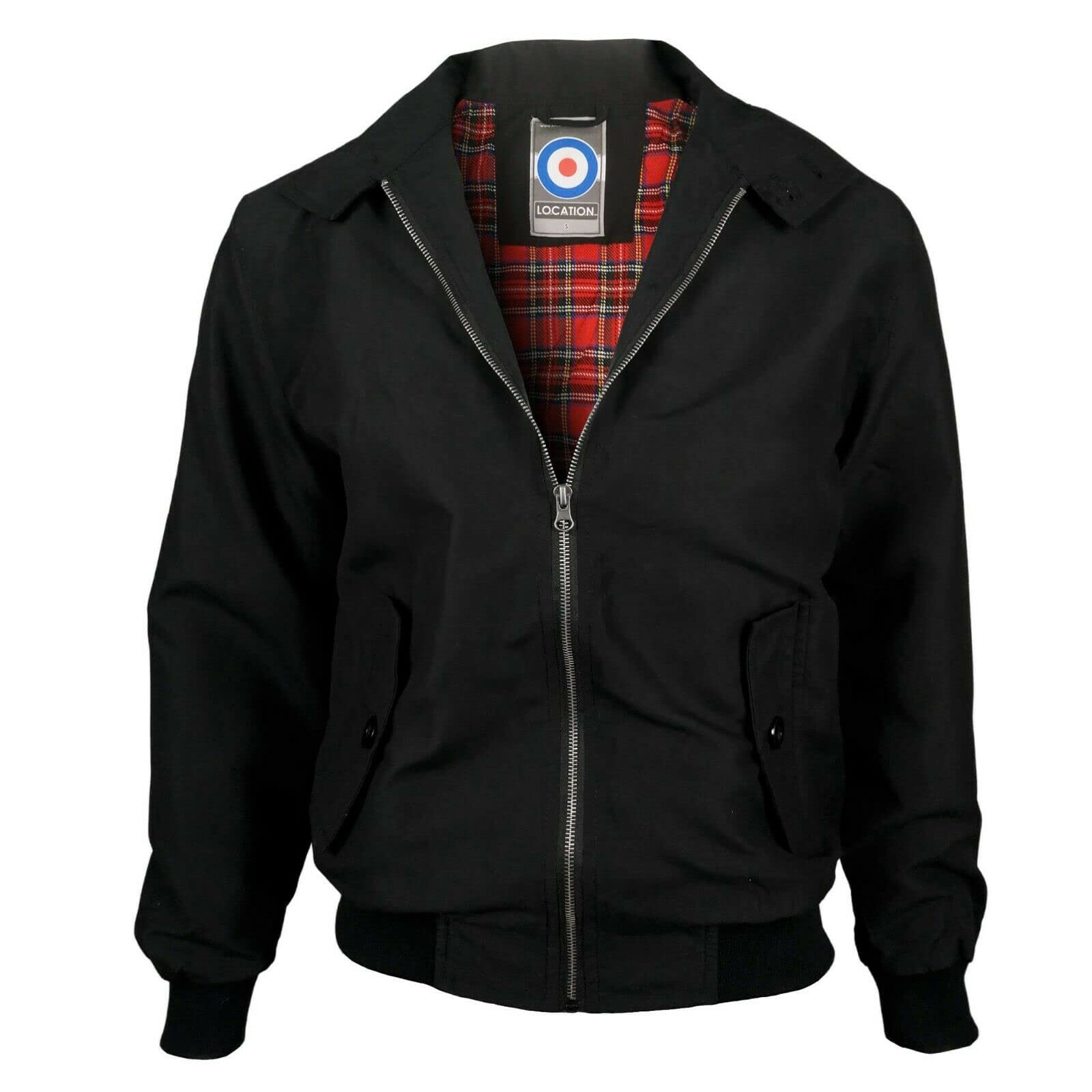 Location Tartan Lining Harrington Jacket