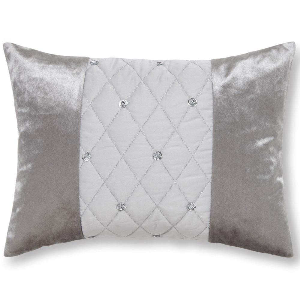 Catherine Lansfield Sequin Cluster 30x40cm Cushion Silver Grey