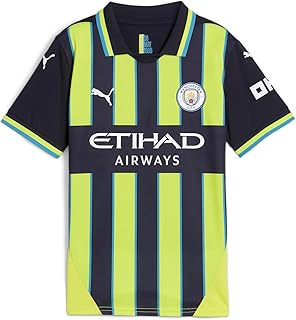 تيشرت ليوم مباريات كرة القدم نسخة طبق الأصل من تيشرت نادي مانشستر سيتي لكرة القدم (عبوة من قطعة واحدة)