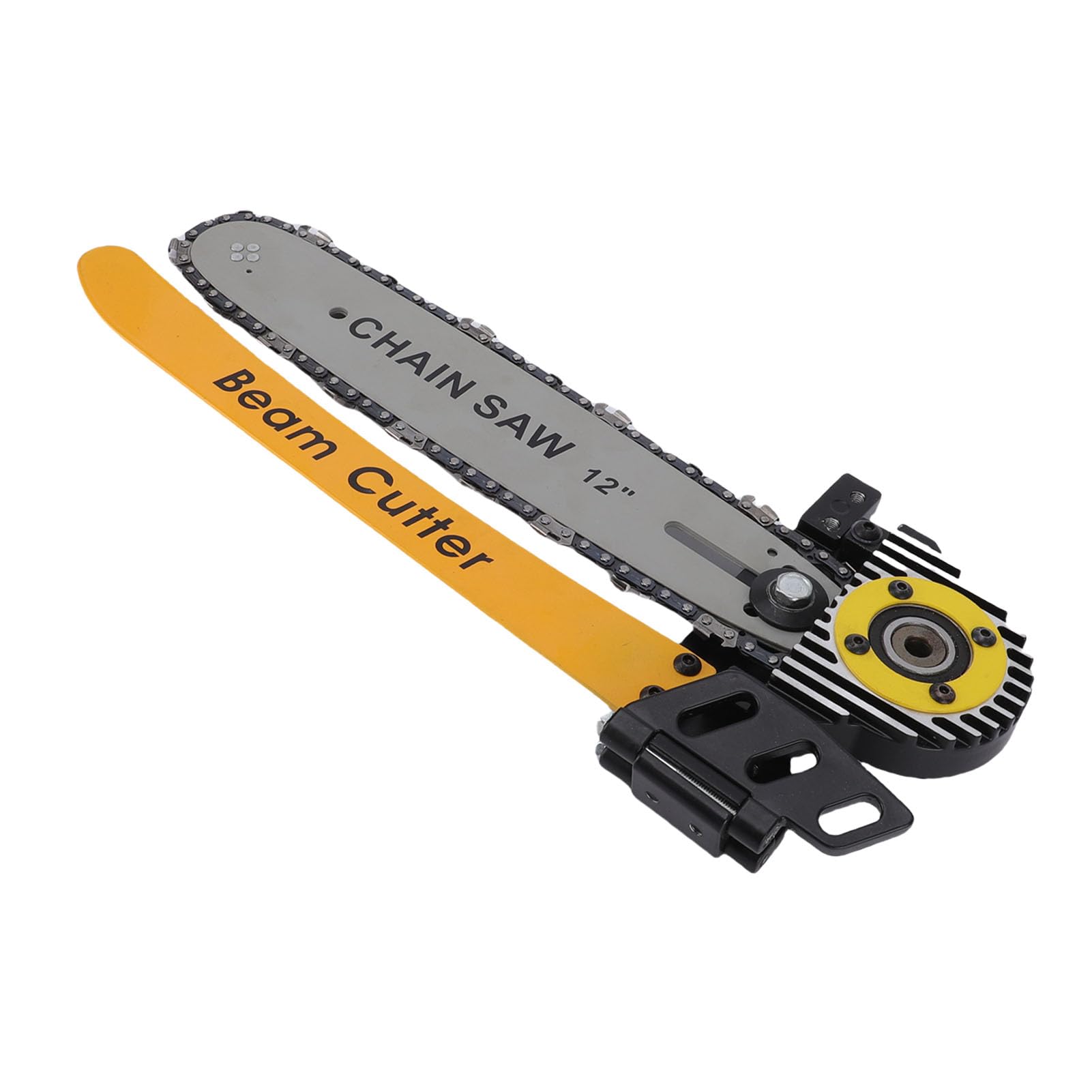 Generic Accesorio de Corte de Vigas de 12 Pulgadas para Sierra Circular, Cortador de Vigas de Acero con 8 Pulgadas a 45 Grados para Abordar Troncos de Columnas Más Grandes