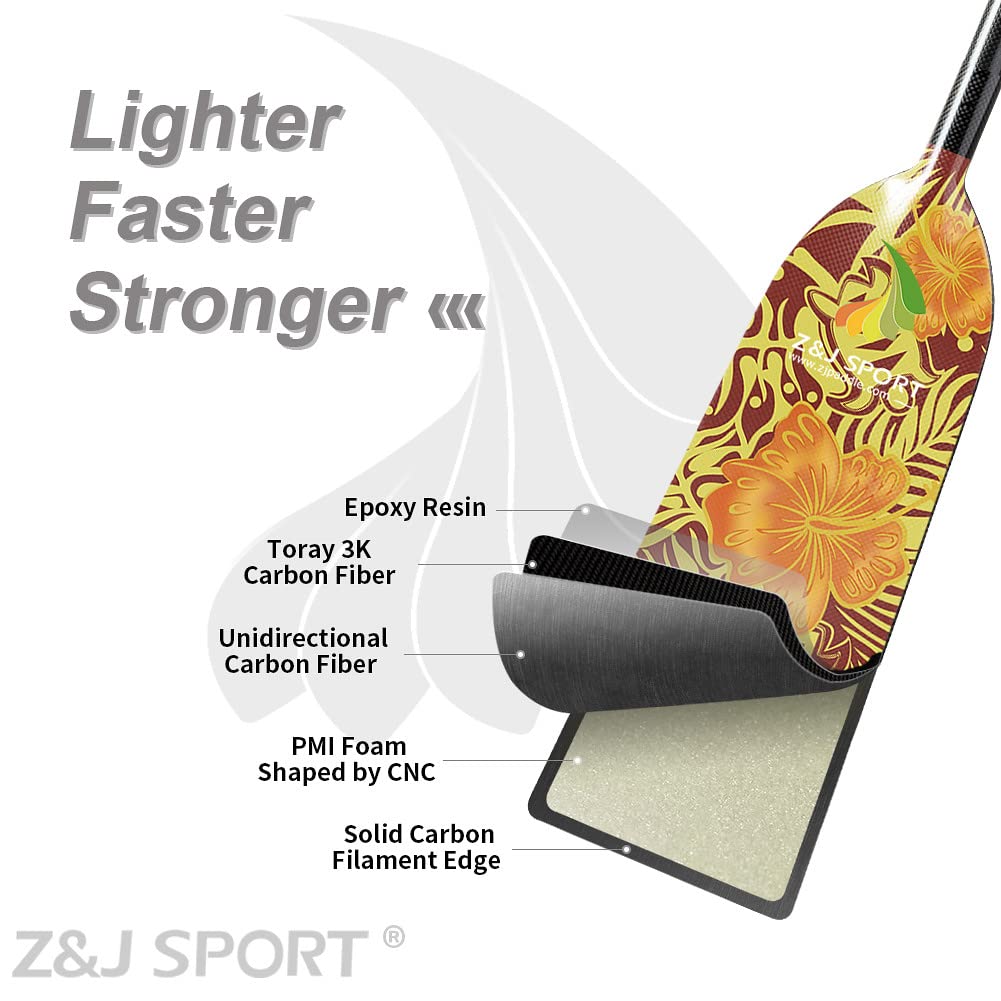 Amazon | ZJ Sport IDBF承認 1ピース カーボンファイバー ドラゴン 