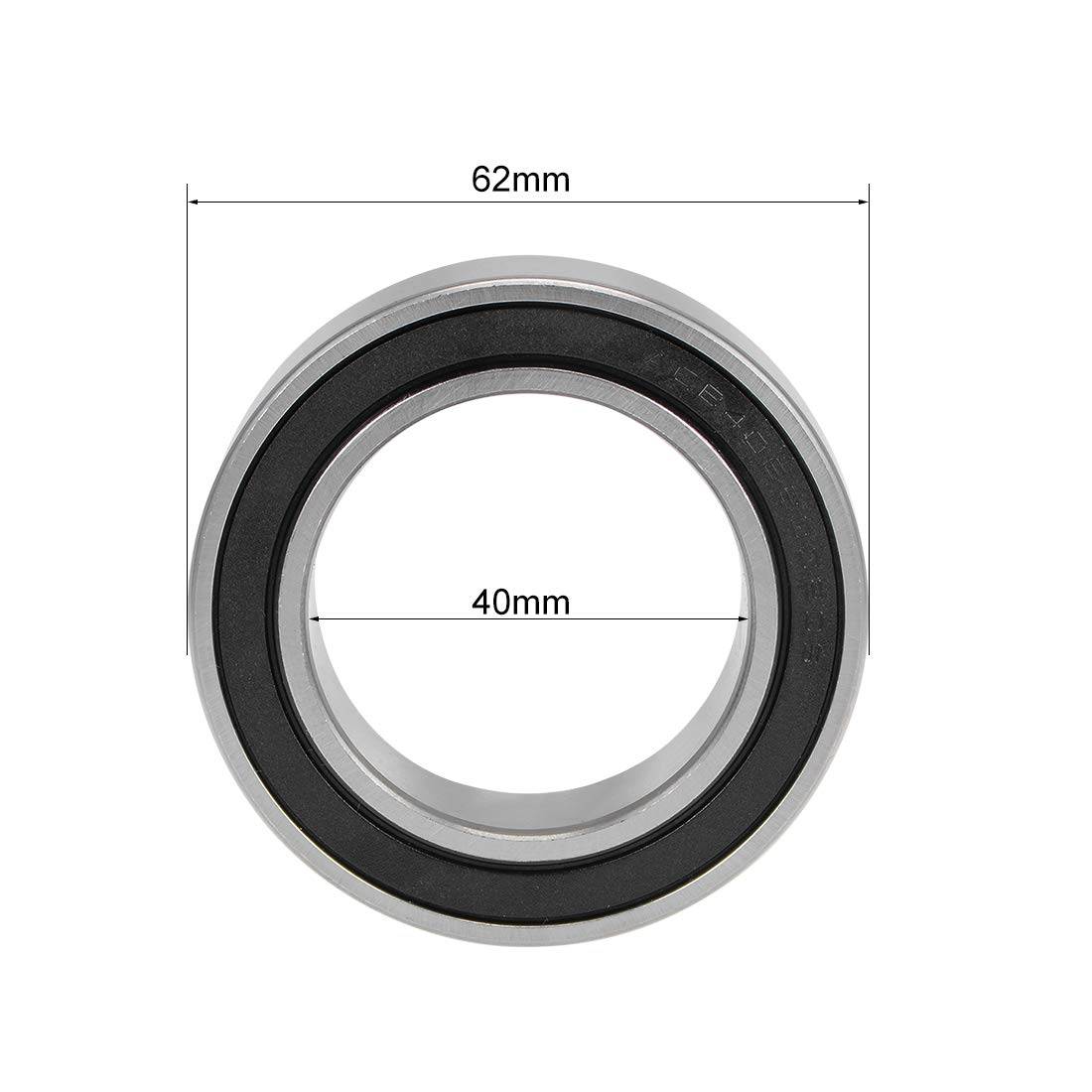 uxcell 907257 A/C Compressor Clutch Bearing 40mm Bore 62mm O.D. 20.6mm Width