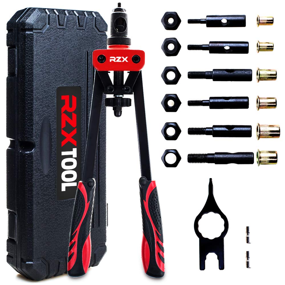 Buy RZX 14" Rivet Nut Tool, Hand Riveter Blind Rivet nut ，Insert rivnut