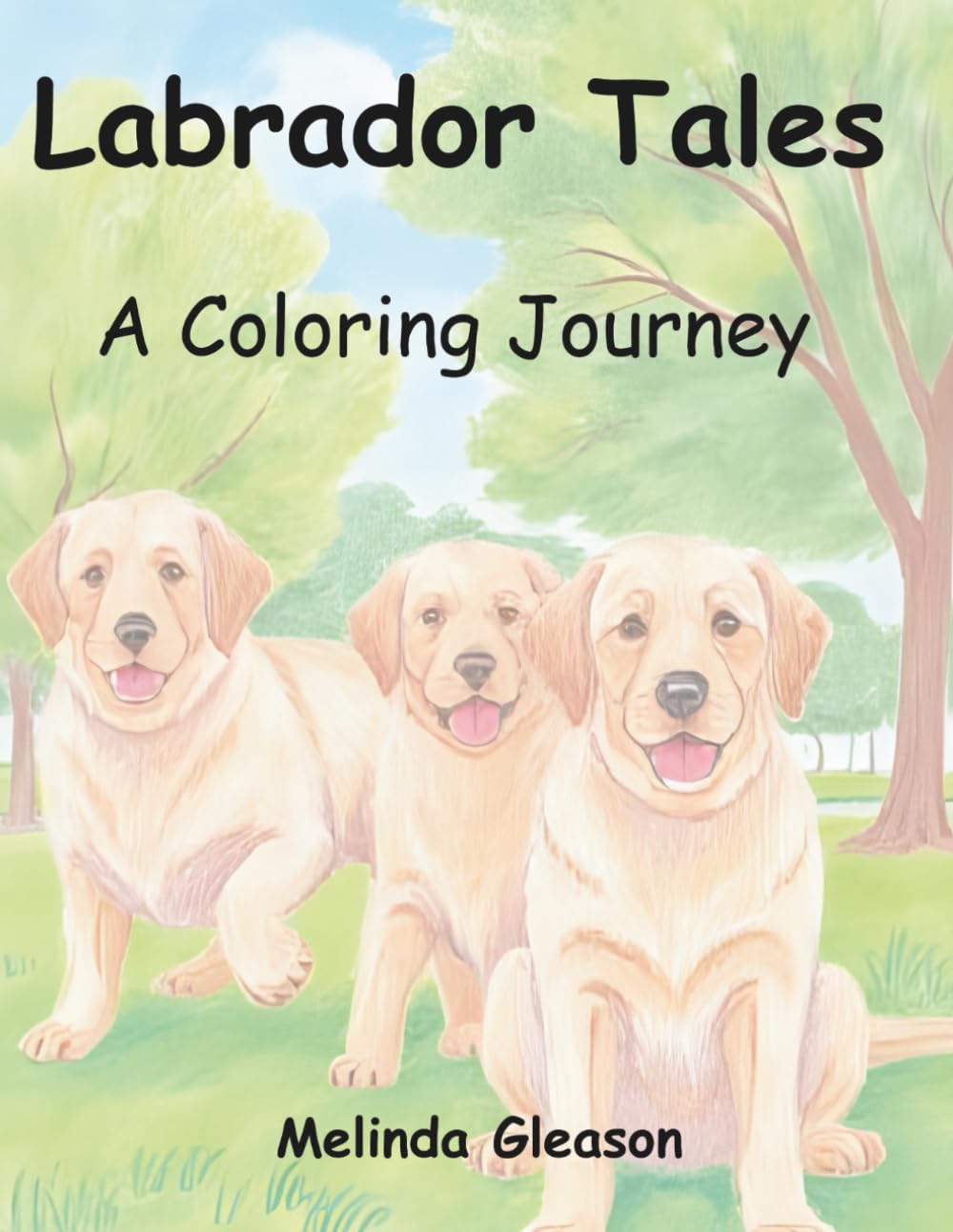Labrador Tales: A Coloring Journey