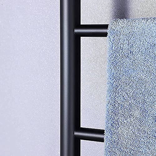 Sèche-serviettes électrique mural anti-humidité en acier inoxydable