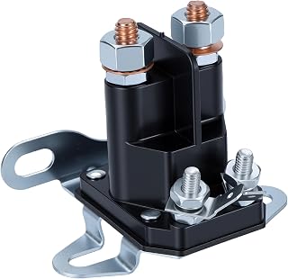 Lawn Mower Starter Solenoid 12V 145673 146154 532146154 | fits Poulan, Craftsman, Husqvrana, replaces 532145673, 532109081, 532109946, 178861, 892-1221-210, 894-1221-210, 4-Post