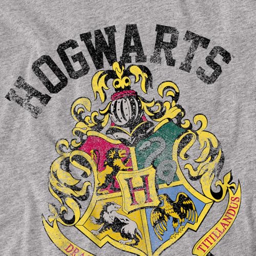 Harry Potter Distressed Hogwarts Crest Kids T Shirt for Youth Toddler Boys and Girls3