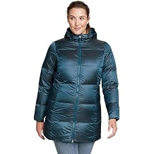 Eddie Bauer Womens Luna Peak Down Parka, Peacock, Small