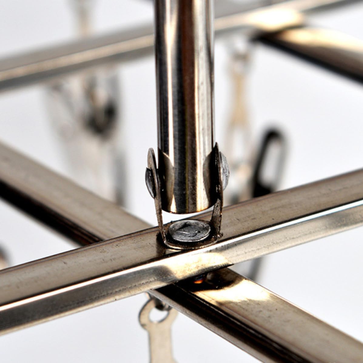 Stainless Steel 35-pin Sock Hanger Set for Shirt Diaper Drying