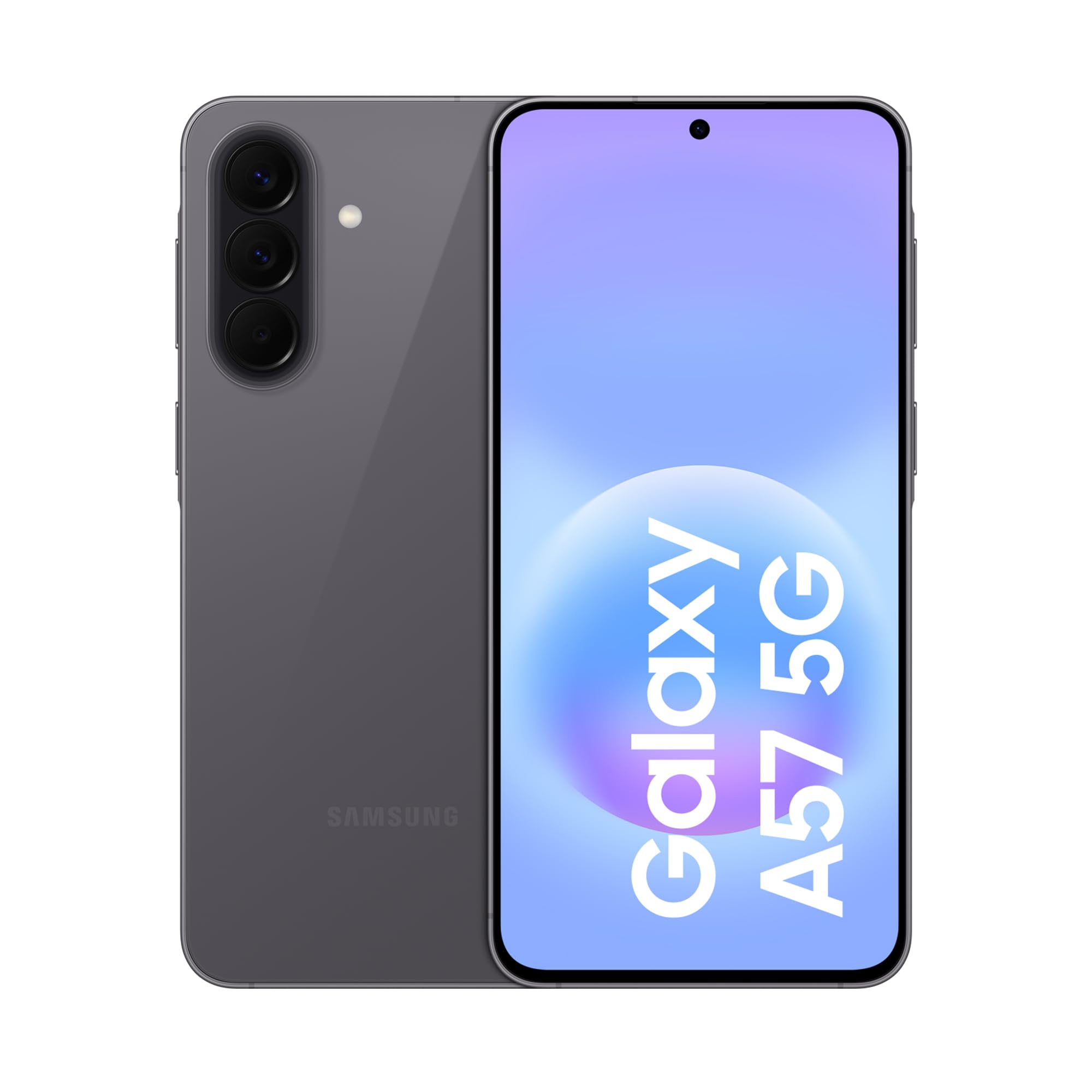 Samsung Galaxy A57 5G, 256GB, 3 anni di Garanzia, Smartphone sottile, Cerchia e Cerca, Gomma Oggetto, Volto Migliore, Tripla Camera, IP68, 5.000 mAh, Awesome Gray [Versione Italiana]