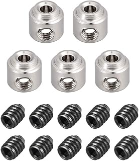 uxcell 5PCS RC Airplane Plane Landing Gear Wheel Stop 2.1mm Shaft Hole Dia.