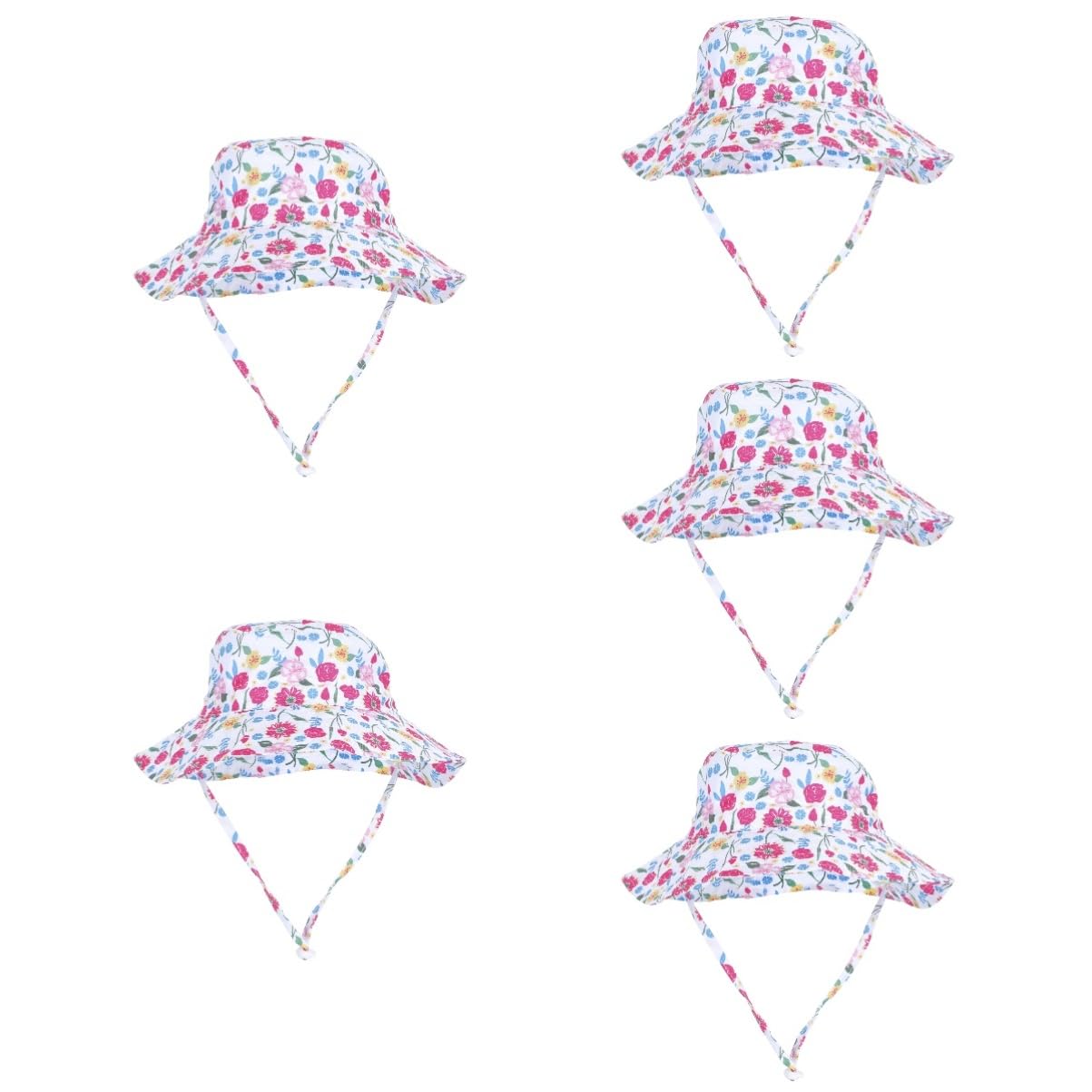 Sombrero De Sol para Sombrero De Visera Gorro De Baño para Bebé Sombrero De Lluvia Balde Gorra De Sol De ala Ancha con Protección UV Sombrero De Sol De Playa Algodón
