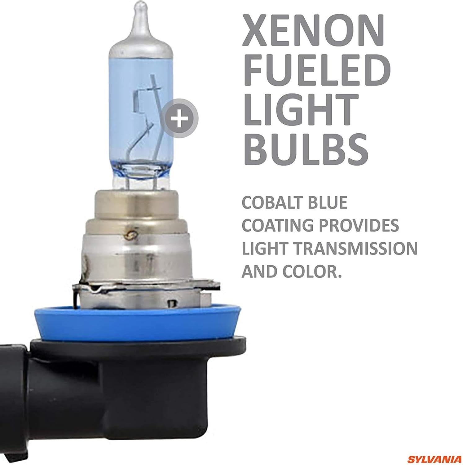 SYLVANIA - H16 SilverStar zXe Fog High Performance Halogen Fog Light Bulb - Bright White Light Output, HID Attitude, Xenon Fueled Technology (Contains 2 Bulbs)