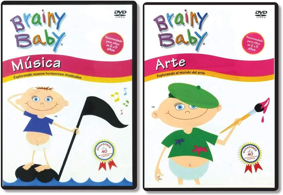 Arte and Musica DVDs Set of 2 Spanish Version Classic Edition