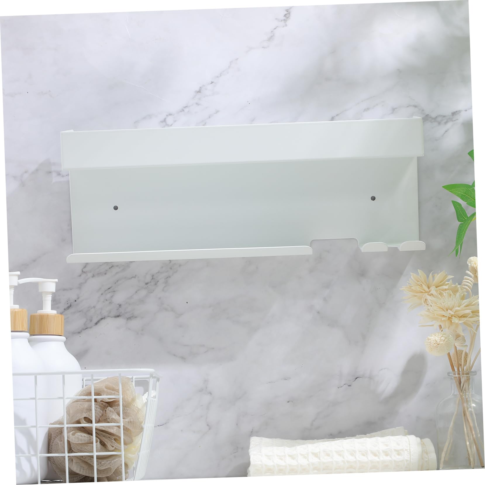 Cabilock soporte para secador de pelo Monte del secador de pelo organizador de secador de pelo estante para secador de pelo en el baño gancho secador de pelo material de aluminio