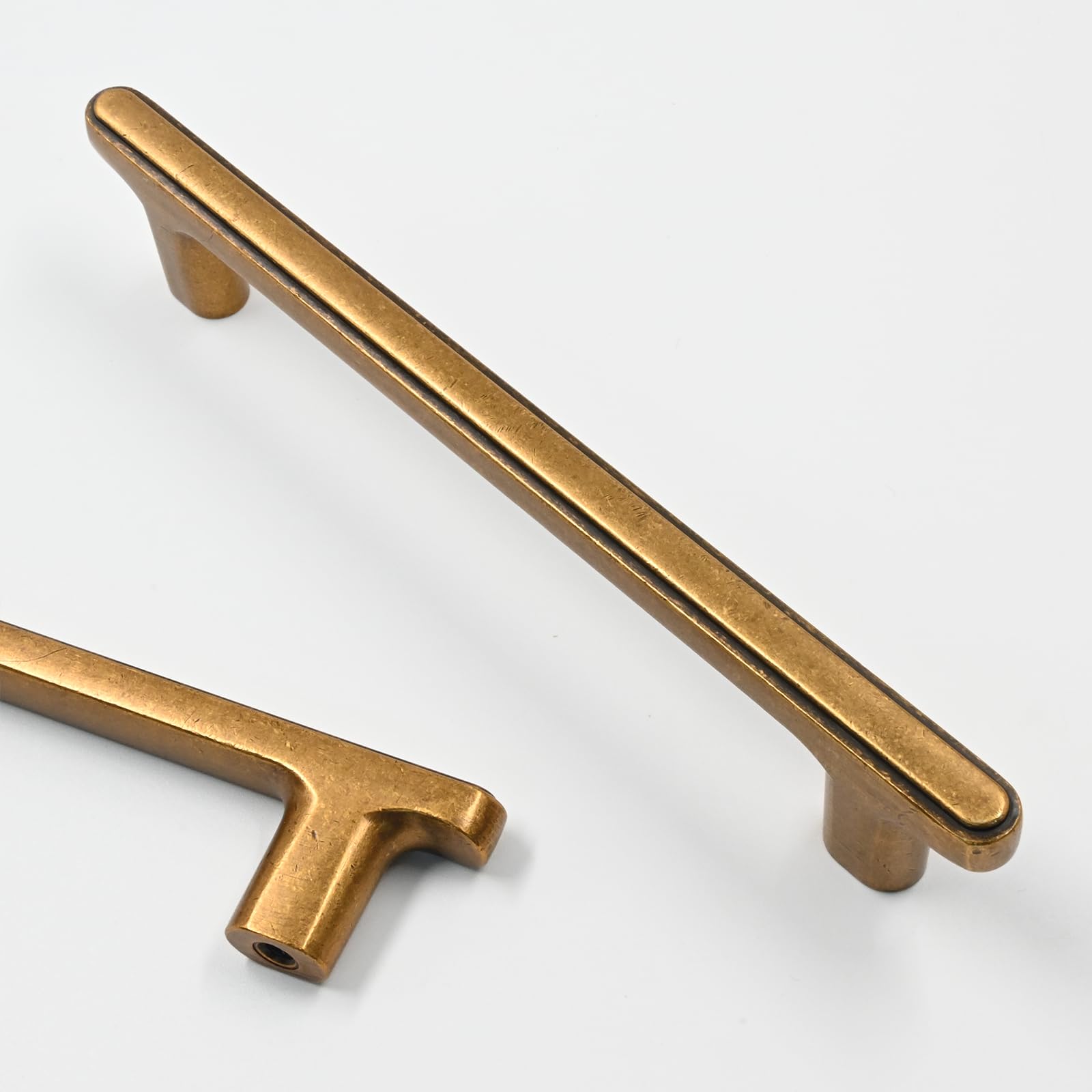 Brushed Gold Cabinet Handles - 10 Pack -28 Brushed Gold Cabinet Handles - 10 Pack -28