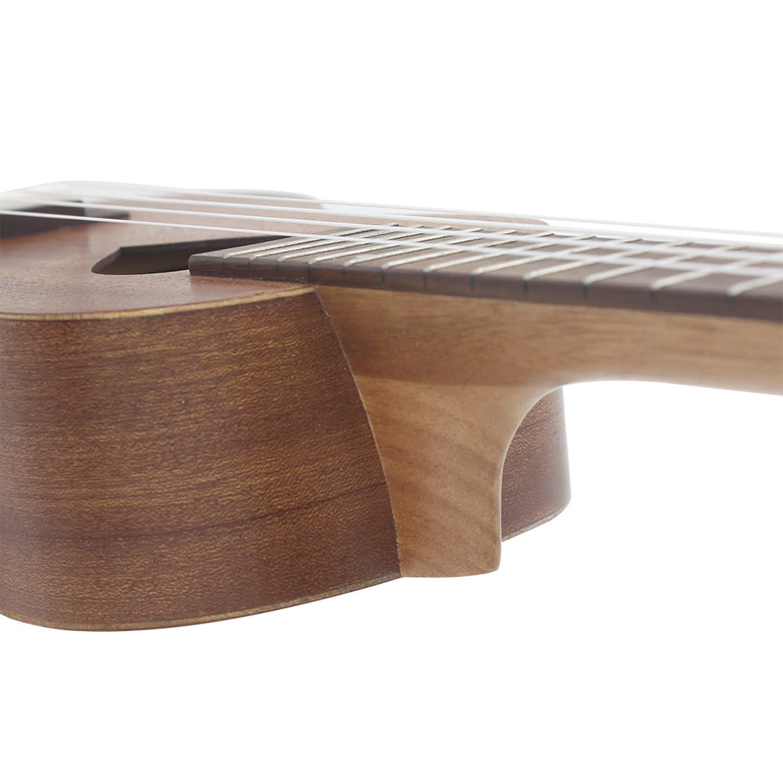 Konzert Ukulele, kleine hawaiianische Ukulele Gitarre, Hochglanz Uke Holz Ukulelen Instrument für Anfänger, 4-saitige Ukulelen, Ukelele Instrument für Erwachsene, Ständer/Kabel