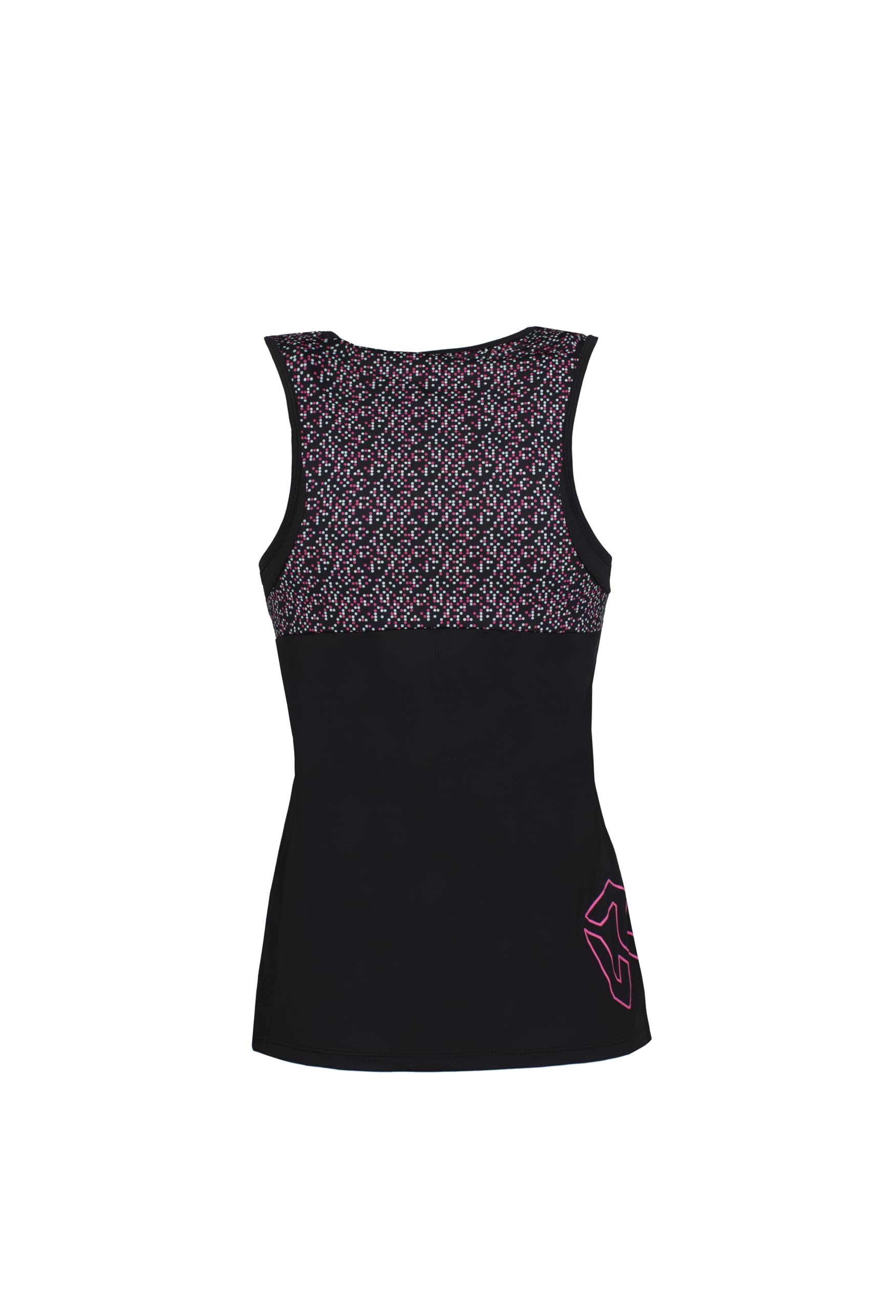 Rock Experience Spotlights Woman Tank Canotta Traspirante Sportiva Donna (Pacco da 1)