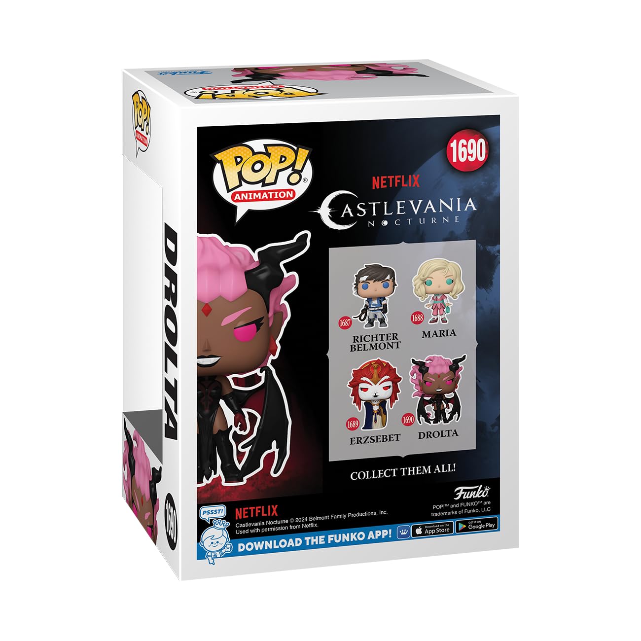 Funko Pop! Animation: Cast Noct, Drolta, Castlevania, Collectable Vinyl Figure, Gift Idea, Official Merchandise - Image 3