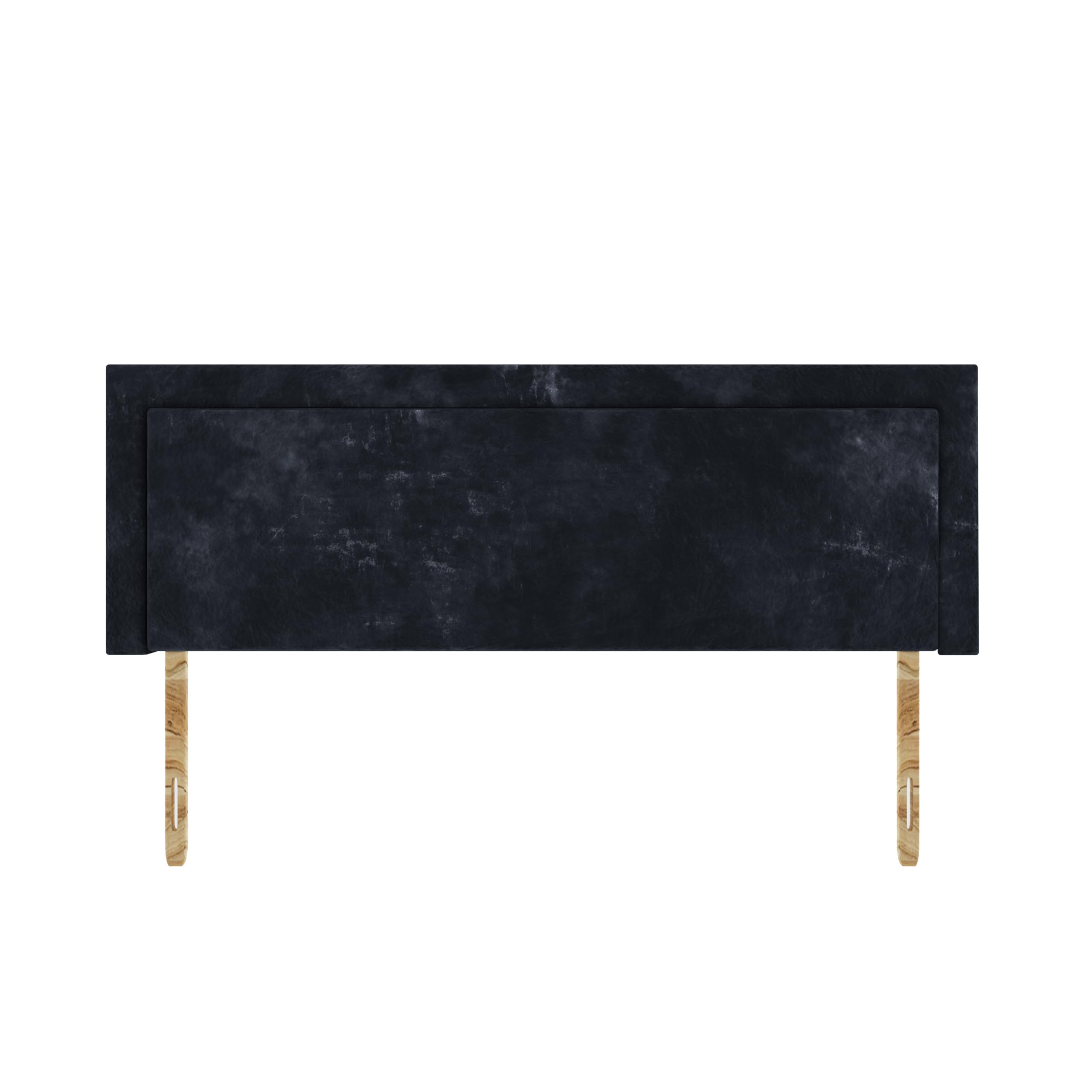 SANA SLEEP Seoul Plush Velvet HeadBoard - Luxury 20" Upholstered Design for Divan Beds - Multiple Fabric Options for Bedroom and Hotel Furniture - 3FT Single - Grey โ image 1