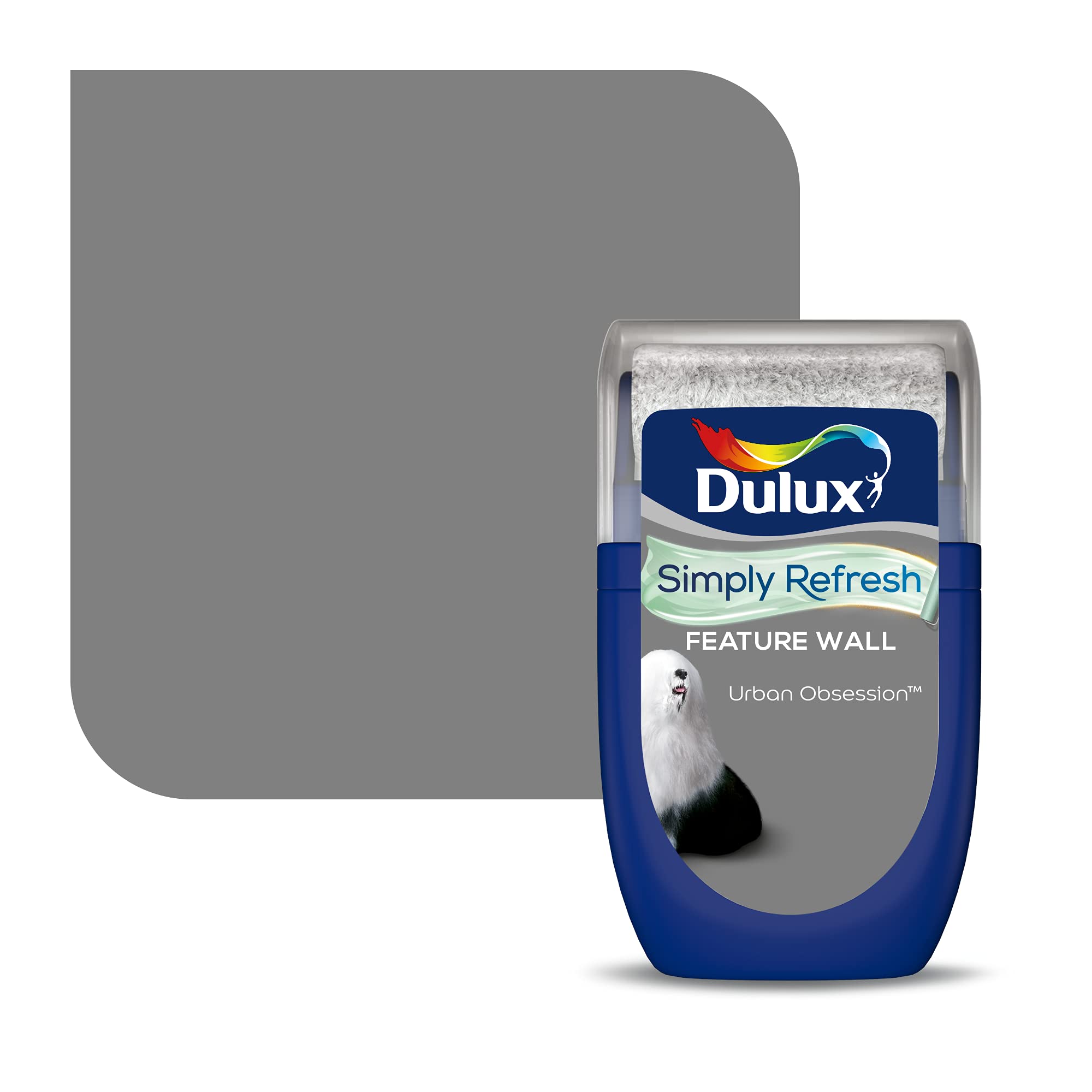Dulux One Coat Urban Obsession Matt Emulsion Paint, 30Ml