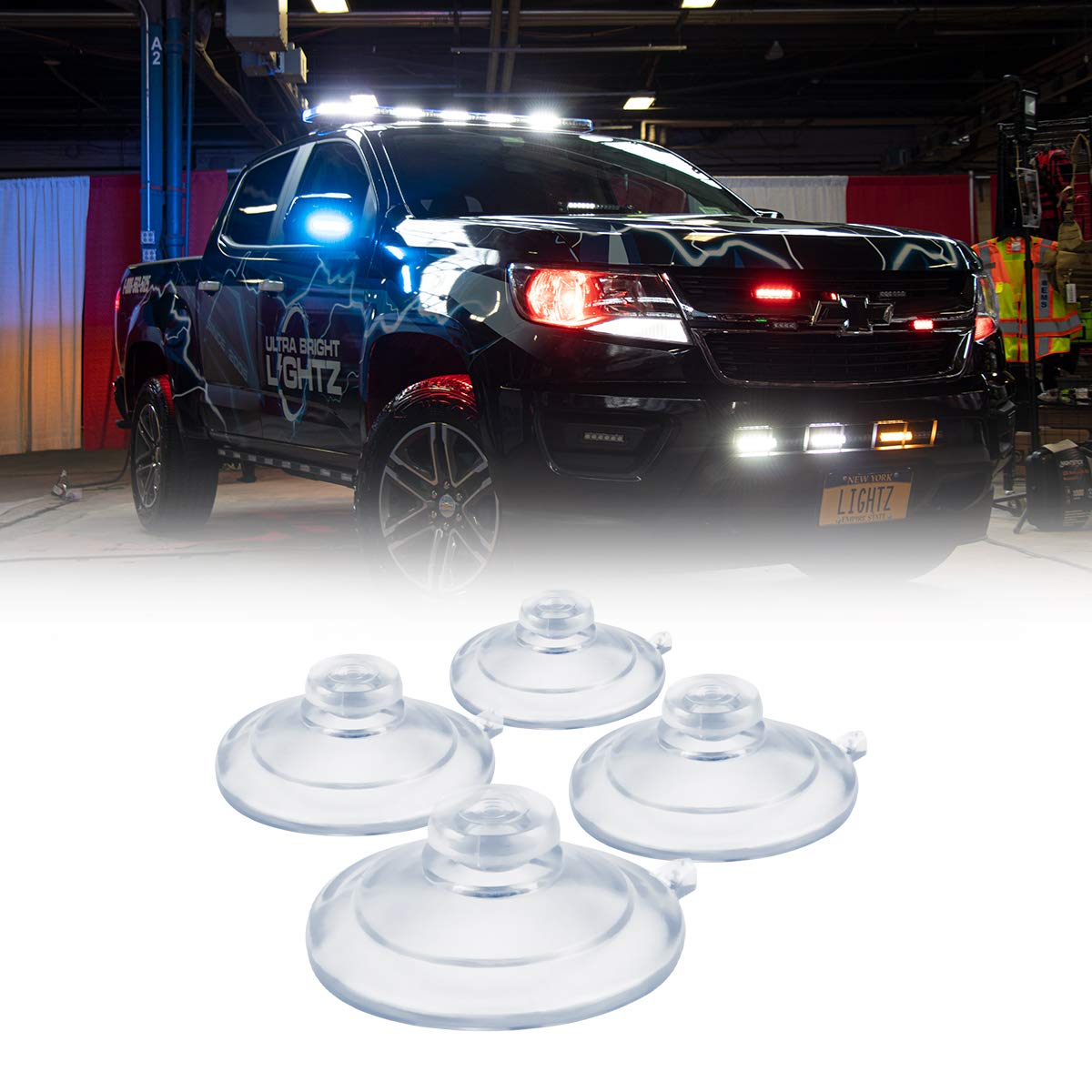 Buy Ultra Bright Lightz Small Replacement Suction Cups Dash Light