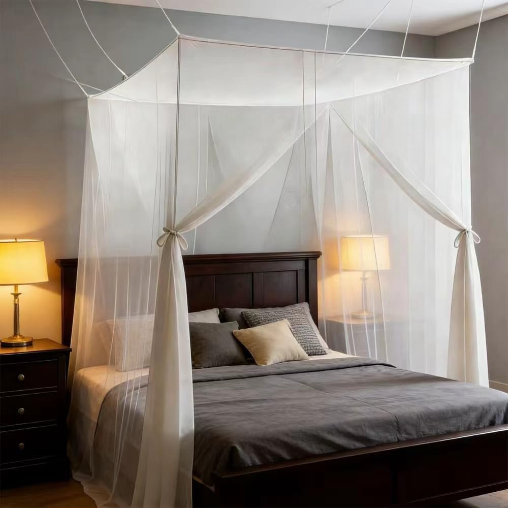 moustiquaire lit 200x200x220