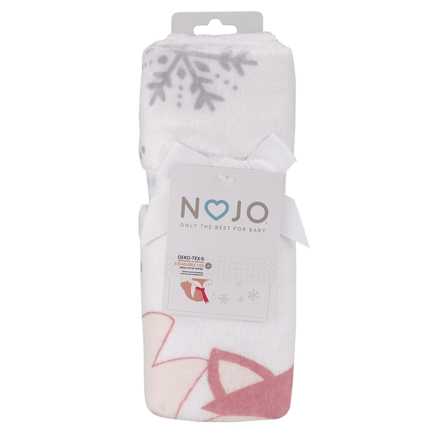 NoJo Mama's Little Llama Grey & White Super Soft Baby Blanket, Grey, White : Everything Else