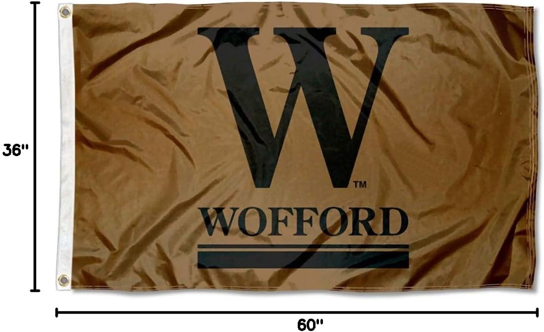 Wofford Terriers Wordmark Flag