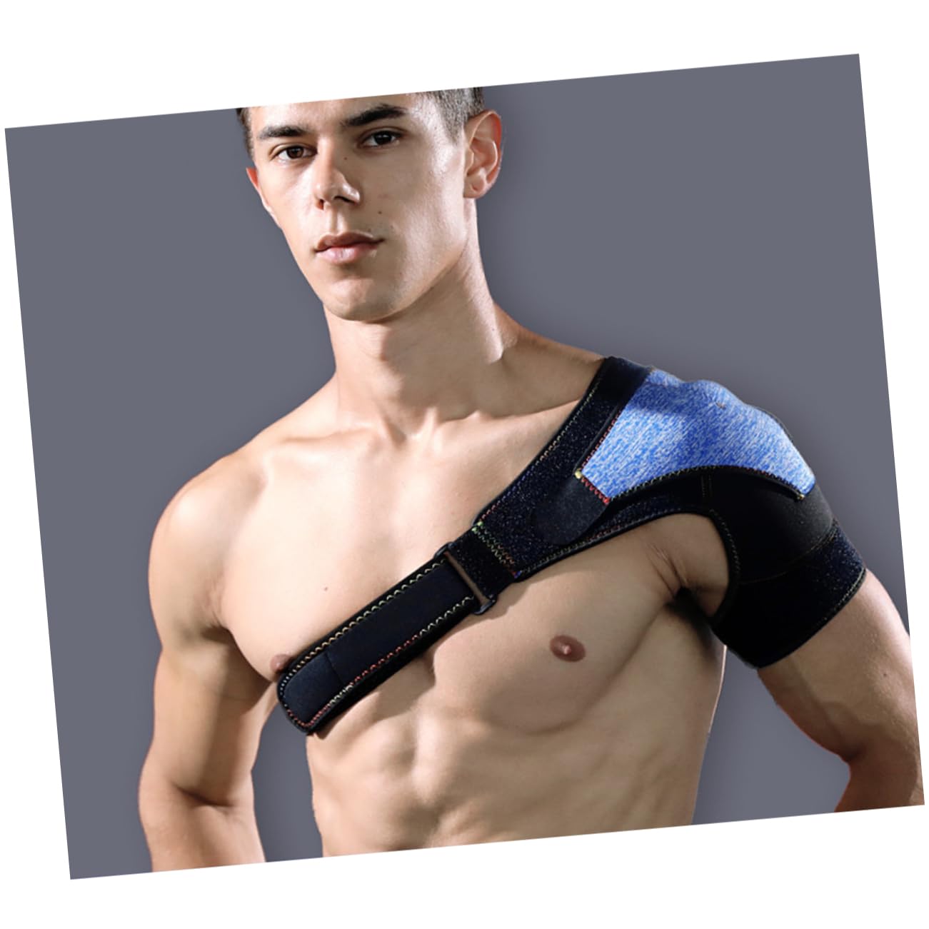 FRCOLOR Pcs Non-slip Shoulder Support Adjustable Shoulder Pad Hook Loop for Active Use