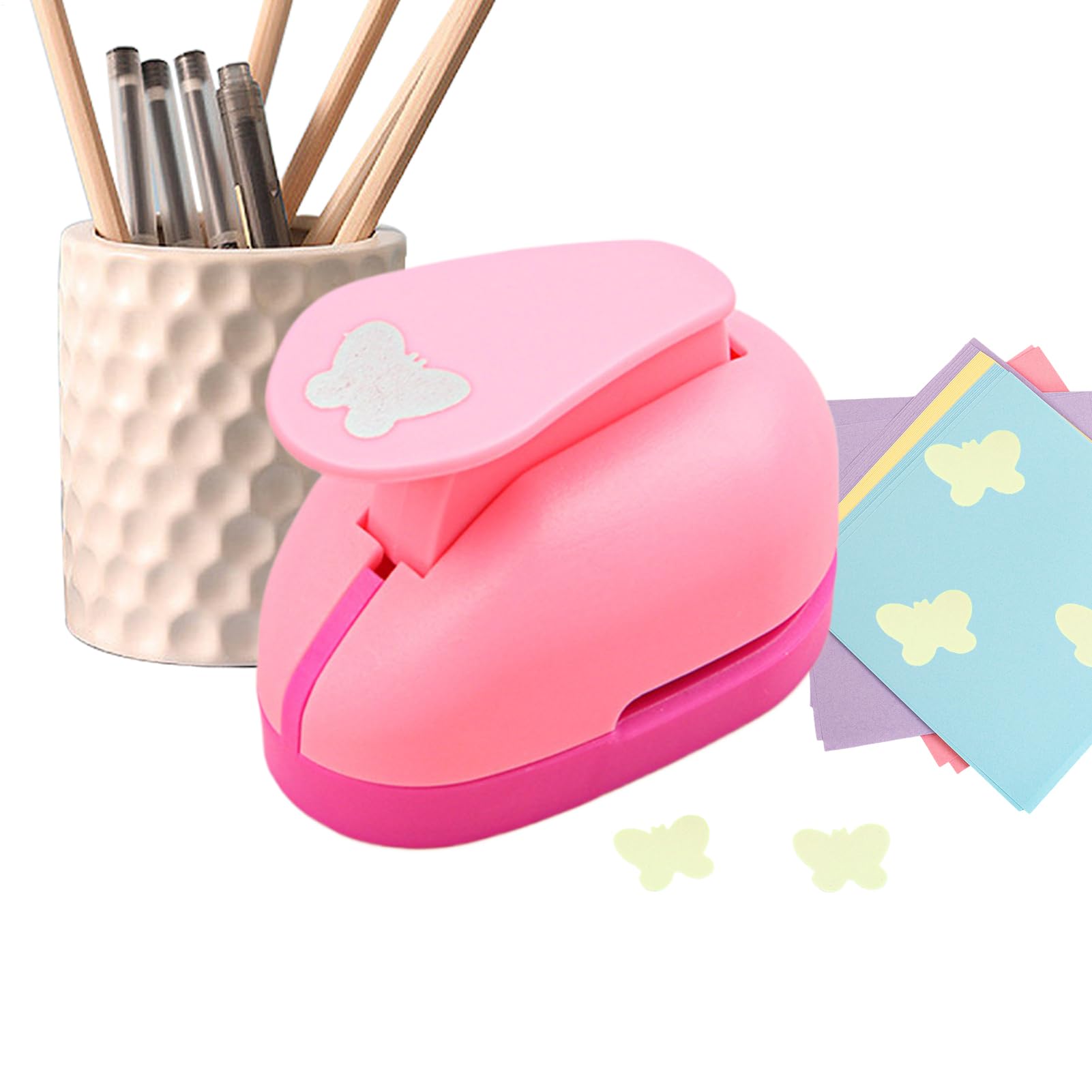 Butterfly Punches for Paper Crafts,Scrapbooking Crafting Supplies | Paper Craft Shape Cutters - for Teachers Kids DIY Enthusiasts Greeting Cards Classroom Activities Birthday Parties Journal Memory Bo